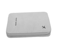 TEHAUX Étui Passeport Multifonction en PU avec Fermeture Éclair Sécurisée et Compartiments Multiples, pour Voyages Quotidiens et Tourisme Solo