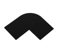 TEHAUX Gabarit de Mise Barbe et Ligne Capillaire pour Hommes Outil de Coiffure Précis en Plastique V-Shape Compact et Léger Guide Professionnel pour Contours Barbe et Coiffure