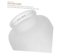 TEHAUX Glass Ceiling Light Shade Floral Design Small Flower Pendant Lampshade Hole Diameter For Living Nordic Style