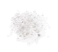 TEHAUX Gravier de Cristal Blanc 400g pour Aquariums et Pots | Surface Polie, Entretien Facile, Teintes Authentiques Solide, Aspect Brillant, pour Nettoyage Chakra et Reiki