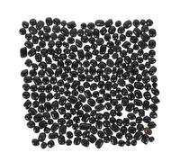 TEHAUX Gravier Noir pour Vase Galets Décoratifs Billes de Verre pour Aquarium Pierres Polies Petites Pierres pour Bassin