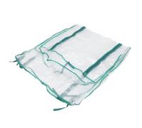 TEHAUX Housse de Mini-Serre en PVC Vert pour Plantes Protection antigel | Déplacement facile, usage intérieur ou extérieur, protection contre la grêle, pour l’hivernage au jardin