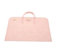 TEHAUX Housse D'ordinateur Portable avec Poignée et Boucle Rose en Pu Protection Complète Chocs, Design Fin et Portable pour Étudiants et Professionnels en Déplacement