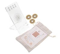 TEHAUX Jeu de Cartes Oracles du Yi Jing, Jeu de Cartes I Ching en Papier, 64 Hexagrammes, pour Débutants, Lecture, Apprentissage et Collection