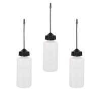 TEHAUX Kit de 3 Huileurs pour Machine à Coudre en Plastique, Bouchon Étanche et Bec Long, Facile à Nettoyer pour Entretien Couture à Domicile