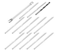 TEHAUX Kit de Garde-corps Acier Inoxydable Câble pour Terrasse et Escalier Vis à Tirafond pour Système de Câble Rigide Quincaillerie Anti