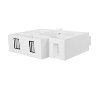 TEHAUX Kit de Maquette Architecturale à 1/50 Échelle en Abs et Acrylique pour Modélisme Intérieur DIY et Éducation Design