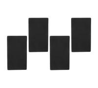 TEHAUX Kit de Test pour Bijoux Portable 4 Pièces Pierre de Touche Naturelle Testeur d'Or Métaux Précieux Coffret Réutilisable pour Gemmologue Outil Précis pour Contrôle d'Authenticité