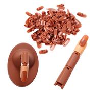 TEHAUX Kit D'entraînement Manucure Modèle de Doigt Articulé Flexible en Abs pour Pratique Professionnelle et Entraînement Nail Art à Domicile