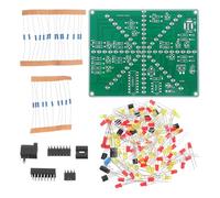 TEHAUX Kit Électronique à Monter Soi-même, Module de Lumière LED à Monter Soi-même, Plastique, Rouge et Jaune, Projet Lumineux sur l'eau Qui Coule, Kit de Soudure Électronique