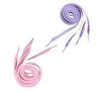 TEHAUX Lacets Plats Larges 1,6 Cm Cordon De Chaussure Épaissi Pour Bottes Baskets Mocassins Accessoires De Chaussures Colorés