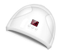 TEHAUX Lampe Manucure UV LED 36w Détection Automatique, Plastique Blanc, Sèche-ongles Sûr Ongles et Décorations, pour Nail Art à Domicile