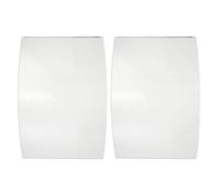 TEHAUX Lentille de Capot de Soudage pour Casque de Sablage, Verre Transparent Résistant à L'usure, Protection Haute Transparence, Remplacement Rapide, Lot de 2 Pièces pour