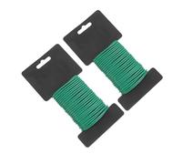 TEHAUX Liens Souples pour Plantes De Jardin 2,8 Mm x 10 m Attaches Flexibles Vertes pour Soutien Floral Et Jardinage Extérieur, Réutilisables Et Solide pour Tuteurs Et Treillis