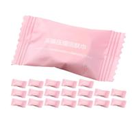 TEHAUX Lingettes Compressées Jetables Coton Lot de 20, Ultra-Absorbantes, Compactes pour Camping, Randonnée et Soins du Visage