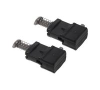 TEHAUX Loquet métallique Robuste 2PCS avec mécanisme de Verrouillage sécurisé pour réparation de valises, Accessoires pour Bagages de Voyage Couleur Aléatoire