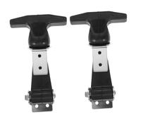 TEHAUX Loquets De Tirage En Inox Avec Poignée En T Flexible Loquets De Traction Résistants Aux Vibrations Pour Boîte À Outils Et Chariot Lot De 2 4.72X3.15X0.98 Pouce