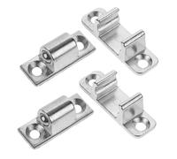 TEHAUX Loquets Métalliques Universels Pour Panneaux De Verre De Hotte Aspirante, Fixation Sécurisée, Lot De 4 Pièces, Installation Facile, Accessoires De Quincaillerie Pour Appareils Cuisine