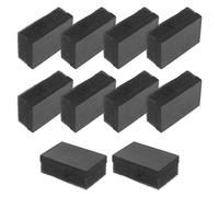 TEHAUX Lot de 10 Chiffons Jetables pour Chaussures Noires Lingettes à Polir et Dépoussiérer Entretien Pratique pour Cuir et Peau Kit D’Entretien Portable Bureau et Ville