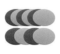 TEHAUX Lot de 10 Disques Abrasifs de Remplacement pour Lime à Pieds Électrique Ponçage des Callosités et Peaux Mortes Embouts Compacts Matériau Doux Peau Usage Domestique et Voyage