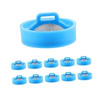 TEHAUX Lot De 10 Filtres Vanne D’arrivée D’eau Pour Machine à Laver Acier Inoxydable Filtration Maillage Fin Accessoires Lave-linge Automatique Protection Anti-obstruction