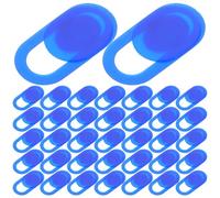 TEHAUX Lot de 100 Caches-Objectif pour Smartphone Ultra-Fins Bleu Foncé Adhésifs Protection Confidentialité Appareil Photo Mobile Compatible Ordinateurs Portables Tablettes et PC