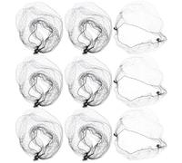TEHAUX Lot de 100 Filets à Cheveux Invisibles Noirs en Nylon Élastique 50 CM Filet Fin et Respirant pour Chignons Danse Classique Restauration Professionnelle et Coiffures Mixtes