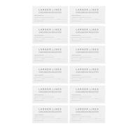 TEHAUX Lot de 12 Registres de Chèques Bancaires Personnels en Papier Blanc, Format Portable, pour Enregistrement Pratique des Transactions, pour Comptes Professionnels et Personnels