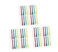 TEHAUX Lot De 150 Spatules À Colle Flexibles Bâtonnets De Frottis Pour Travaux Manuels Kit D'Application De Colle Accessoires De Couture Grattoirs Outil D'Épandage De Colle
