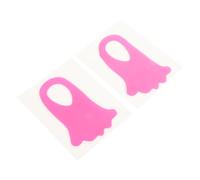 TEHAUX Lot de 2 Autocollants Faciaux en Silicone Souple pour Visage Patchs Anti-Rides pour Sillons Nasogéniens Soin Hydratant et Raffermissant Adaptés aux Femmes et Usage Salon de