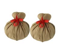 TEHAUX Lot de 2 Boules de Massage aux Herbes Chinoises Sachets Chauffants pour Spa Compressive et Portable pour Acupression Massage Corporel et Relaxation