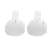 TEHAUX Lot de 2 Boules de Massage Chaudes aux Herbes Naturelles en Tissu Coton pour Spa Thaïlandais, Relaxation Corps et Esprit, Soulagement des Douleurs Bureau Salle de Sport