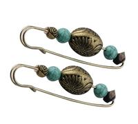 TEHAUX Lot de 2 Broches Vintage à Clip en Alliage pour Cardigan et Châle, Grosse Broche Décorative Rétro pour Vêtements, Épingles Sûreté Polyvalentes Adaptées aux Pulls et Robes,