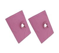 TEHAUX Lot de 2 Draps de Massage avec Ouverture Visage 80 X 50 CM en Tissu Doux pour Table de Massage Spa Housses Réutilisables Violettes Adaptées aux Instituts de Beauté et Soins