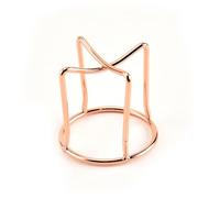 TEHAUX Lot de 2 Porte-Éponges à Maquillage de Croix Couleur Or Rose Support pour Houppettes Séchoir Compact et Lavable Accessoire Beauté Hygiénique