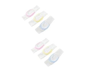 TEHAUX Lot De 2 Sangles Élastiques Pour Couches De Bébé En Coton Doux Fixation Confortable Et Portable Fini Les Draps Mouillés 3 Pièces X 2