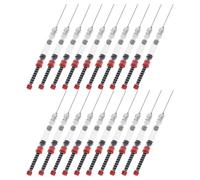 TEHAUX Lot de 20 Aiguilles à Ressort 34 MM pour Remplisseur d'Encre Stylo Plume Convertisseur d'Encre Compatible Accessoires de Recharge Précis pour Écriture et Distribution