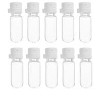 TEHAUX Lot de 20 Flacons de Voyage Vides 2 Ml, Bouteilles Rechargeables Étanches et Transparentes pour Lotions, Huiles Essentielles et Soins Peau, Format Mini Pratique pour Contrôles
