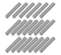 TEHAUX Lot de 20 Goupilles Cylindriques de Fixation M5X30 en Acier Inoxydable - Supports D’Étagère Robustes pour Meubles Goupilles Métalliques pour Étagères de Placard Bibliothèque et