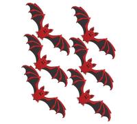 TEHAUX Lot De 24 Autocollants Muraux En Forme De Chauve-Souris Pour Décoration D'Halloween Décoration D'Intérieur Fournitures De Fête D'Halloween Autocollants Muraux