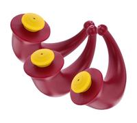 TEHAUX Lot de 3 Goupillons Nasaux en Plastique pour Irrigation Nasale Adulte, Pratique à Utiliser Embout Nasal Souple, pour Usage Quotidien et Extérieur