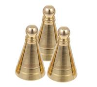TEHAUX Lot de 3 Moules à Parfum en Laiton pour Cônes, Faciles à Utiliser et Décoratifs, pour Création de Parfum DIY la Maison