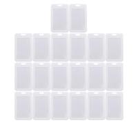 TEHAUX Lot de 30 Étuis de Protection Transparents pour Cartes de Bus et Badges Étudiants Format Carte Standard Housses Légères et Portables Adaptées Usage Quotidien