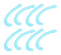 TEHAUX Lot de 4 Paires de Crochets d'Extension pour Masque en Silicone Semi-Transparent Bleu Accessoires Anti- et Anti-Pression pour Cordons d'Oreille Adaptés pour Usage Quotidien