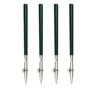 TEHAUX Lot de 4 Stylos à Lignes Droites Verts en Alliage, Faciles à Maîtriser pour Dessin Professionnel et Tracé Précis en Art et Artisanat Couleur Aléatoire