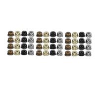TEHAUX Lot De 48 Abat-Jour Décoratifs En Forme De Chapeau Avec Cadre En Corne Pour Lampes De Table Embouts Pour Lampes Décoration D'Abat-Jour Fixation D'Abat-Jour Bouchon À