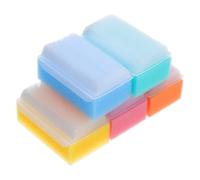 TEHAUX Lot de 5 Éponges Tactiles Colorées pour -Né Brosses de Bain Douces pour Cuir Chevelu et Croûtes de Lait Accessoires Sensoriels pour Nettoyage et Massage du Bébé Pendant le Bain