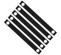 TEHAUX Lot de 5 Sangles en Nylon Noires pour Arbre, Résistantes aux Intempéries et Anti-Casse, Support de Fixation pour Jardin et Plantation D'arbres