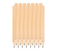 TEHAUX Lot de 50 Crayons Courts en Bois pour Golf Graphite, Crayons de Poche Portables pour Écriture Fluide et Dessin, pour Prise de Notes et Croquis