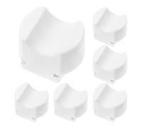 TEHAUX Lot de 6 matrices de découpe pour cintreuse d'anneaux, accessoires de rechange pour cintreuse de bricolage, matrices en plastique et nylon, outils de cintrage d'anneaux, machine à cintrer pour